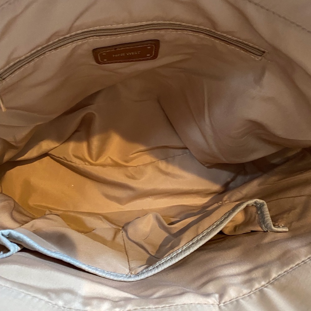 Nine West gray tote bag - Picture 3 of 4